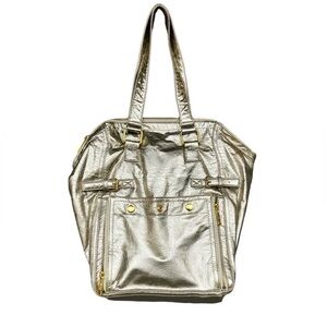 Urban Expressions Gold Metallic Tote​​​​​